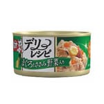 日本Mio三才 日本Mio三才 貓罐頭滋味系列 吞拿魚雞肉及野菜 80g 80g 正面圖