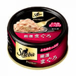 Sheba Sheba 日式貓罐頭 黑罐系列 吞拿魚塊 75g 75g 正面圖