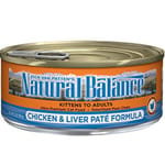 Natural Natural Balance雪山 全貓罐頭 雞肉及雞肝 Chicken & Liver 5.5oz 5oz 正面圖