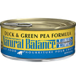 Natural Natural Balance雪山 全貓罐頭 無穀物鴨肉青豆 Duck & Green Pea 3oz 3oz 正面圖