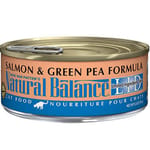 Natural Natural Balance雪山 全貓罐頭 無穀物三文魚青豆 Salmon & Green Pea 5.5oz 5oz 正面圖