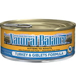 Natural Natural Balance雪山 全貓罐頭 火雞及內臟 Turkey & Giblets 3oz 3oz  正面圖