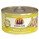 WeRuVa WeRuVa 貓罐頭 主食罐 野生鯖魚及南瓜 Meow Luau 85g 85g 正面圖