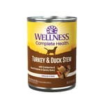 WELLNESS WELLNESS 狗罐頭 Grain Free 無穀物 紅莓火雞鴨肉 12.5oz 354g 5oz  正面圖