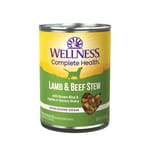 WELLNESS WELLNESS 狗罐頭 Complete Health STEW燜燒煮意系列 羊柳燴牛腩蘋果 12.5oz 354g 5oz  正面圖