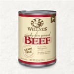 WELLNESS WELLNESS 狗罐頭 95% 無榖物牛肉配方13.2oz 2oz  正面圖