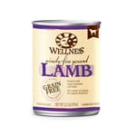 WELLNESS WELLNESS CORE 狗罐頭 95% 無榖物 羊肉配方 13.2oz 374g 2oz  正面圖