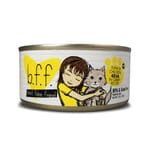 b.f.f. b.f.f. 主食貓罐頭 野生吞拿魚及無骨去皮雞胸 85g 85g  正面圖