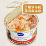 Unilac優立樂 Unilac優立樂 無穀物狗罐頭 柔嫩多汁的雞肉與牛肉 70g 70g 正面圖