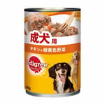 Pedigree寶路 Pedigree寶路 狗罐頭 野菜雞肉 400g 400g  正面圖