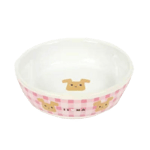 日本直送 日本直送 狗狗陶瓷糧食碗 INM-011   正面圖