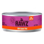 RAWZ RAWZ 貓罐頭 肉醬主食罐 全貓配方 兔肉 155g 155g 正面圖