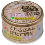CIAO CIAO 貓罐頭 雞肉及扇貝 85g 85g 正面圖