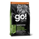 GO! GO! SOLUTIONS 狗糧 低敏美毛系列 火雞 3.5lb 5lb 正面圖