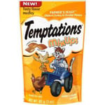 Temptations Temptations 三重奏貓零食 雞火雞及芝士 85g 85g  正面圖