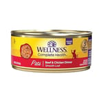 WELLNESS WELLNESS 貓罐頭 Complete Health 無穀物 Pate營養系列 牛肉及雞肉 5.5oz 156g 5oz 正面圖