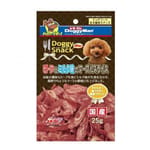 DoggyMan DoggyMan 日本狗零食 薄切牛奶及牛肉片 25g 25g 犬用 正面圖