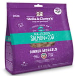 Stella & Chewy's Stella & Chewy's 貓糧 Dinner Morsels 凍乾生肉主食糧 三文魚及鱈魚配方 3.5oz 5oz  正面圖