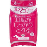 日本TAURUS 日本TAURUS 耳部去耳垢清潔濕紙巾 30枚  貓犬用 正面圖