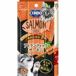 日本COMBO 日本COMBO 貓咪肉條零食 三文魚味 7本入   正面圖