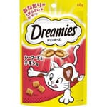 日本Dreamies 日本Dreamies 護齒夾心酥 海鮮及雞肉味 60g 60g  正面圖