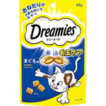 日本Dreamies 日本Dreamies 護齒夾心酥 毛玉配慮金槍魚片味 60g 60g  正面圖