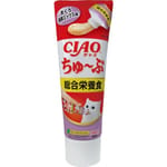 CIAO CIAO 日本貓用營養膏 乳酸菌營養膏 綜合營養Mix金槍魚海鮮味 80g 80g 貓用 正面圖