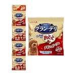 Unicharm Unicharm 狗零食 日本三星銀匙 狗仔餅 雞肉及牛肉 6g 4本入 6g  正面圖
