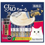CIAO CIAO 肉泥 貓零食 下部尿路配慮 雞肉及什錦海鮮肉醬 14g 20本袋裝 14g  正面圖