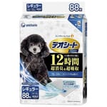 Unicharm Unicharm 狗尿墊 狗尿片 日本 Premium Regular 超消臭超吸收增量裝 寵物尿墊 [44*32 L碼 88枚入]  停售   正面圖