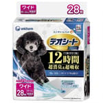 Unicharm Unicharm 狗尿墊 狗尿片 日本 Premium 超消臭超吸收 寵物尿墊 [44*60 XL碼 28枚]   正面圖