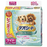 Unicharm Unicharm 寵物尿墊 狗尿墊 狗尿片 日本柔軟香氛超除臭增量裝 田園清香味 寵物尿墊 [60*44 XL碼 64枚]   正面圖