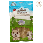 GRANDEE GRANDEE 香港製造 天然風乾小食 純魚肉片 50g 50g 貓犬用 正面圖