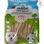GRANDEE GRANDEE 香港製造 天然風乾小食 甘筍魚肉 50g 50g 貓犬用 正面圖