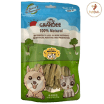 GRANDEE GRANDEE 香港製造 天然風乾小食 莧菜魚肉條 50g  貓犬用) 50g 貓犬用 正面圖