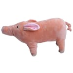 HelloDOG HelloDOG 玩具嚴選 毛絨陪睡玩具 粉紅豬豬 一隻 正面圖