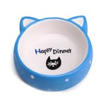 陶瓷寵物碗 陶瓷寵物碗 Happy Dinner   正面圖