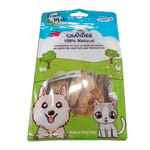 GRANDEE GRANDEE 香港製造 天然風乾小食 貓草雞片 50g 50g 貓犬用 正面圖