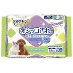 Unicharm Unicharm 日本清潔尿垢除菌濕紙巾 50枚  貓犬用 正面圖