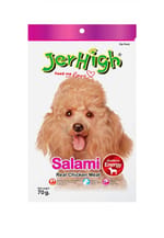Jerhigh Jerhigh 狗小食 Salami 圓雞片 70g 70g  正面圖