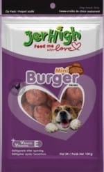 Jerhigh Jerhigh 狗小食 Burger 雞球 100g 100g  正面圖