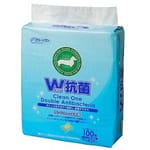 日本Clean 日本Clean One W雙重抗菌鎖臭 寵物尿墊 狗尿墊 狗尿片 [30*45 S碼 100枚]   正面圖