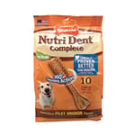 Nylabone Nylabone 潔齒骨 菲力牛扒味 6排  犬用 正面圖