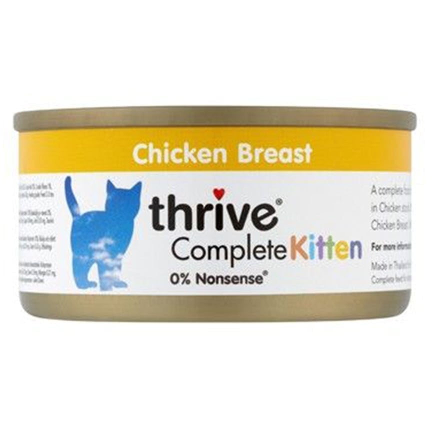 Thrive Thrive 幼貓罐頭 脆樂芙 雞胸肉 75g 75g 正面圖