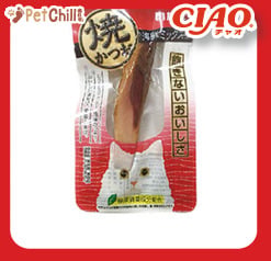 CIAO CIAO 貓零食 日本燒鰹魚條 海鮮ミックス味 小包裝 15g [雜錦海鮮味] 15g  正面圖