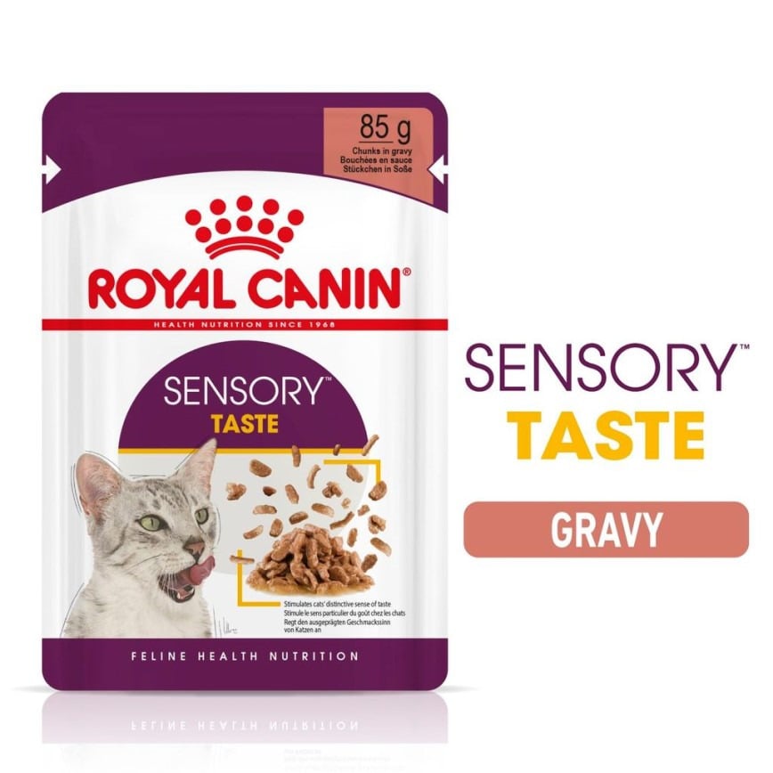 Royal Canin Royal Canin 法國皇家 貓濕糧 貓感系列 主食濕糧  SENSORY 混合裝 85g x 12 85g  正面圖