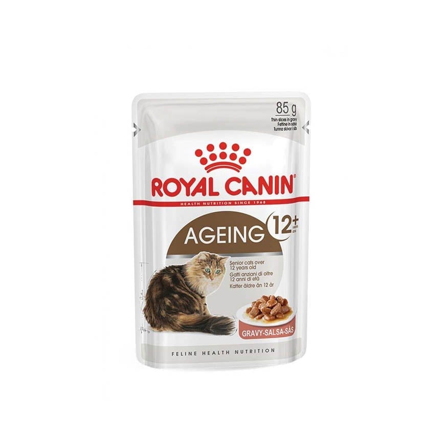 Royal Canin Royal Canin 法國皇家 貓濕糧 老年貓12+營養主食濕糧  85g 85g  正面圖