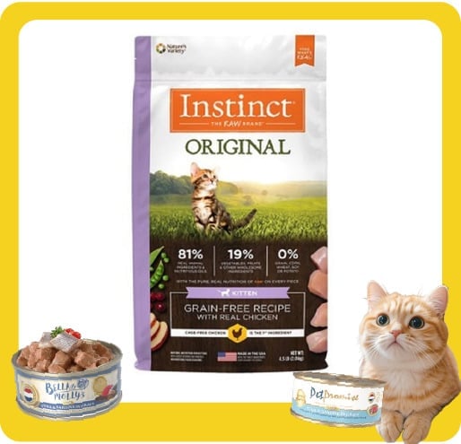 Instinct Instinct 本能 幼貓糧 無穀物雞肉配方 4.5lb 5lb  正面圖