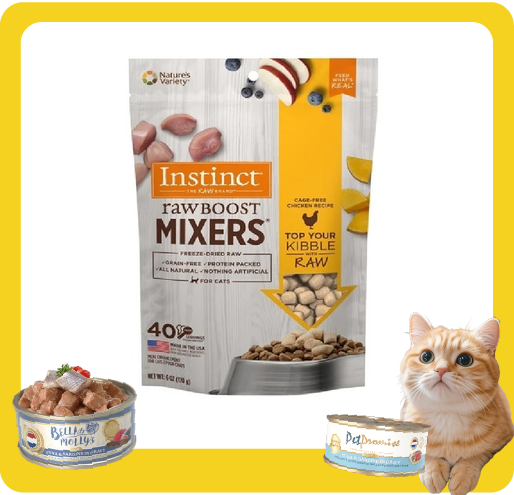 Instinct Instinct 貓糧 本能 貓糧 凍乾雞肉 6oz 6oz 正面圖