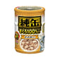 日本AIXIA 日本AIXIA 愛喜雅 貓罐頭 純缶系列 吞拿魚+雞肉 65g 3缶入 65g  正面圖